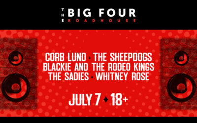 Corb Lund headlining an unparalleled music line-up at the Big Four Roadhouse.